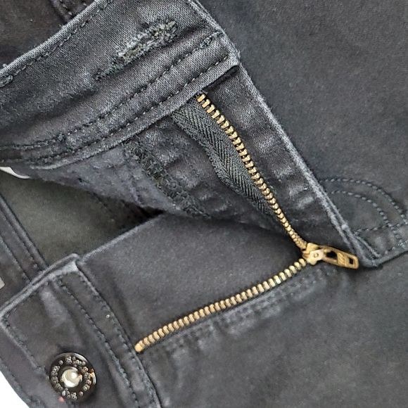 NWOT STYLE & CO BLACK SLIM LEG STRETCH JEANS - Picture 10 of 15